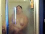 BBW masturbiert in der Dusche mit einem Dildo #9