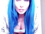 Engel mit blauem Haar möchte euch die Augen verbinden und euch herumkommandieren #1