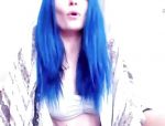Engel mit blauem Haar möchte euch die Augen verbinden und euch herumkommandieren #9