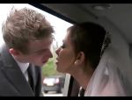 Braut wird im Auto von Schwanz schockiert #1