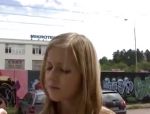 Blowjob und Fick auf der Straße #4