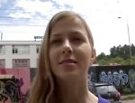 Blowjob und Fick auf der Straße #6