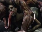 Zombies, Monster und Dämonen vergewaltigen die Girls von Resident Evil #4