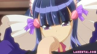 Zeichentrickporno Hentai - Hübsches Hausmädchen reitet einen harten Schwanz #6