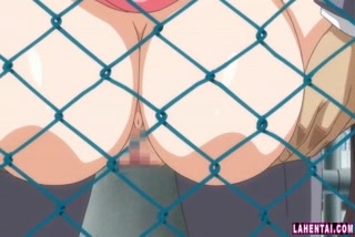 Hentai Zeichentrickporno - Vollbusige asiatisches Mädchen wird im Freien gefickt #12
