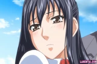 Hentai Zeichentrickporno - Vollbusige asiatisches Mädchen wird im Freien gefickt #6