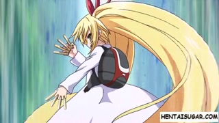 Zeichentrickporno Hentai - Vollbusige Luder werden gefangen und befummelt #9