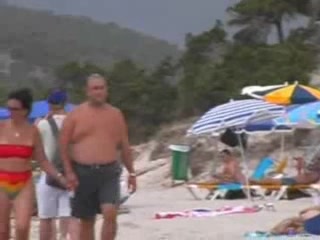 Spionage auf einem Nudisten-Strand - nackte Körper wohin das Auge reicht #8