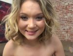 Blondes Teen Dakota Skye lässt sich schön ins Gesicht spritzen #19