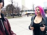 Bums-Bus - Deutscher Porno mit Emo Schlampe Aviva Rocks im Bumsbus #2