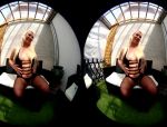 Die scharfe Deutsche Gina mit geilen Silikontitten in Virtual Reality Porno #2