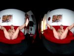 Die mollige Brünette Bonny beim Fingern in geilem Virtual Reality Porno #17