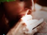 Schönes Babe mit nußbraunen Haaren Jenny beim Blasen #9