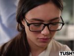 Geiles Teen mit Brille in den Arsch gefickt #1