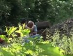 Extreme Movie Pass - Deutsche Brünette im Wald im Stehen gefickt #5