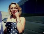 Bums-Bus - Blonde Honey Diamond mit dicken Titten wird im Bums Bus hart gefickt #1