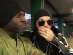 Schwarze Star Kookie Ryan spritzt im Bums-Bus Angel Wicky auf die Titten #3