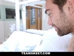 Teen mit braunen Haaren Molly Manson reitet auf einem sexy Kerl #18
