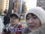 Dreier FFM mit japanischer Brünette Asian und ihrer Freundin #6