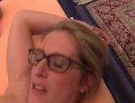 Reife geile deutsche Swinger drehen ein Sexvideo und ficken vor der Kamera #12