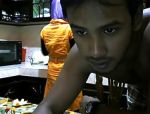 Junges Paar aus Sri Lanka haben geile Sex-Abenteuer vor der Webcam #2
