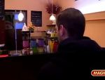 Deutsches Babe wird in einem Restaurant im Stehen gebumst #2