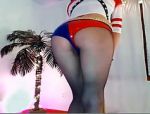 Sexy Webcam-Girl verkleidet sich als Harley Quinn #2