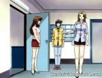 Anime Schwanz bringt heiße vollbusige Mädchen in Ekstase #4
