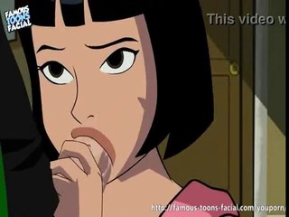 3D Porno Cartoon mit Ben 10 und der rattigen Lutscherin Julie #12