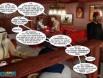 3D-Comic: Clara Ravens mit großen Brüsten. Episode 3 #2