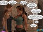 3D-Comic: Clara Ravens mit großen Brüsten. Episode 3 #7