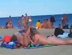 Scharfe Swinger stehen auf Sex am Strand #3