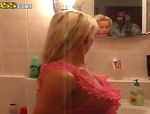 Meine blonde Freundin Cindy Dollar und ihre heiße rosa Muschi