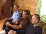 Gangbang in einer Hütte auf dem Land #1
