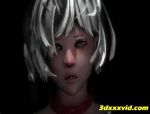 Pissen auf große Titten - 3D-Hentai #14