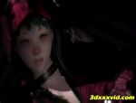 Pissen auf große Titten - 3D-Hentai #2