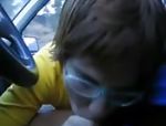 Amateur-Blowjob im Auto und zu Hause #3