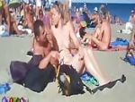 Sesso in una spiaggia nudista #7