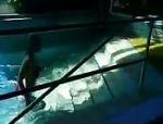 Una ragazza tedesca succhia un cazzo in piscina #2