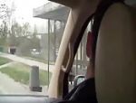 Junge Polin wird in einem Auto gefickt #1