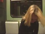 Masturbazione pubblica sul treno #13