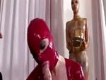 BDSM-Sexshow zu dritt, in Leder und Masken #5