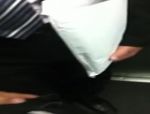 Versteckte Kamera in der U-Bahn filmt die Unterwäsche der Damen #21