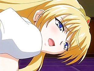Blonde und Brünette in heißer Anime Action #5